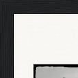 Circle of Life Framed print 13x18 cm / 5x7″ Black frame corner detail