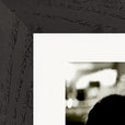 Cuba Girl Framed print 13x18 cm / 5x7″ Black frame corner detail
