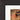 Blast Off Framed print 13x18 cm / 5x7″ Black frame corner detail