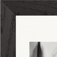 Synch'd Hands Framed print 13x18 cm / 5x7″ Black frame corner detail