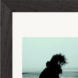 Misty Mind Framed print 13x18 cm / 5x7″ Black frame corner detail