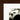 Cuba Girl Framed print 13x18 cm / 5x7″ Dark wood frame corner detail