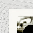 Cuba Girl Framed print 13x18 cm / 5x7″ White frame corner detail