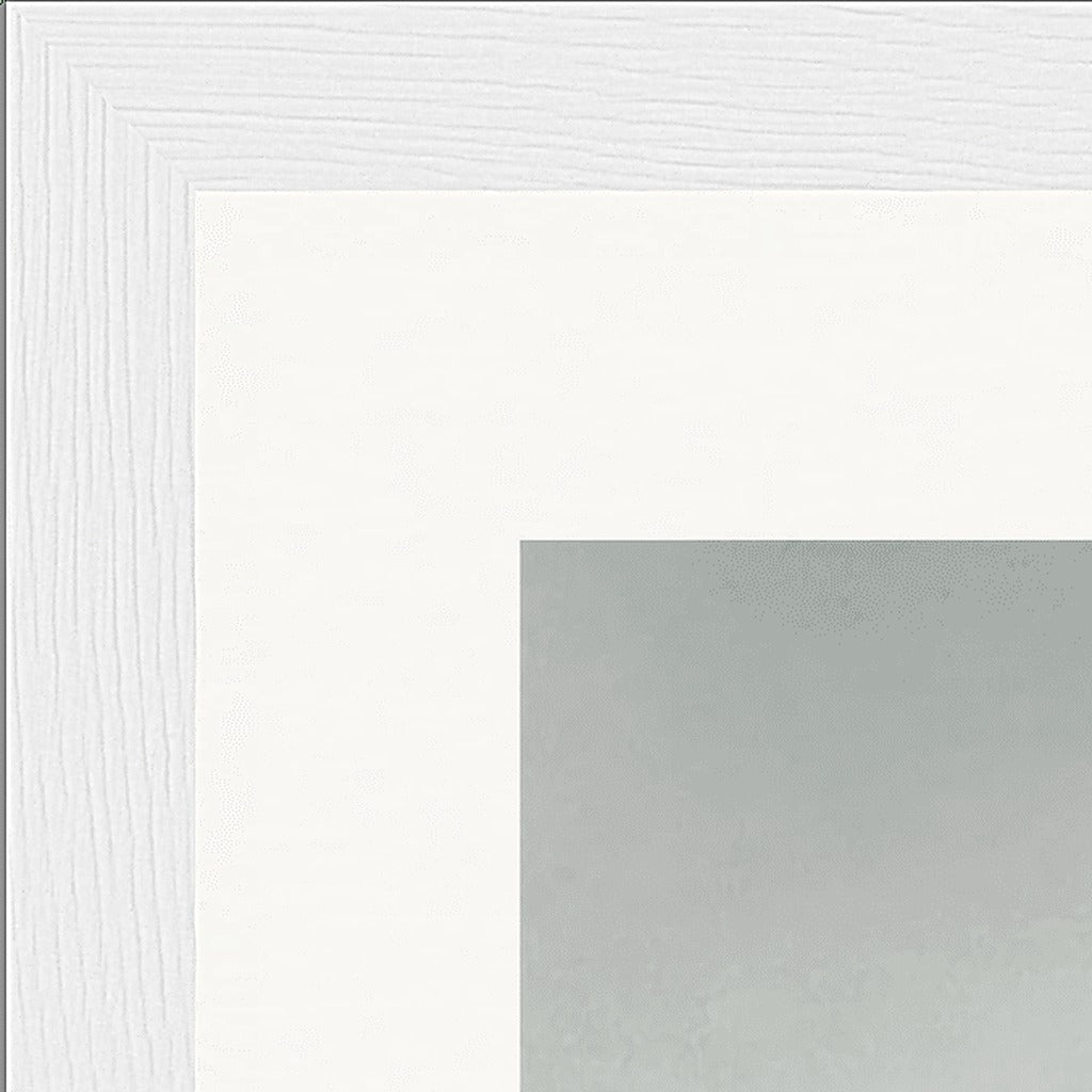 Everyday Hero Framed print 13x18 cm / 5x7″ White frame corner detail