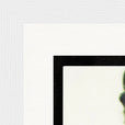 Little Secret Framed print 13x18 cm / 5x7″ White frame corner detail