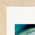 Around and Around Framed print 13x18 cm / 5x7″ Wood frame corner detail