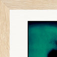 Dancing Cowboy Framed print 13x18 cm / 5x7″ Wood frame corner detail