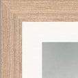 Everyday Hero Framed print 13x18 cm / 5x7″ Wood frame corner detail