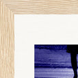 The Unwritten Path Framed print 13x18 cm / 5x7″ Wood frame corner detail