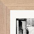Old Star Framed print 13x18 cm / 5x7″ Wood frame corner detail