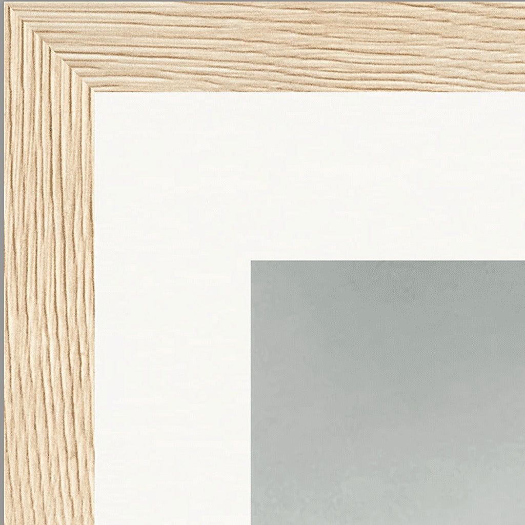 Everyday Hero Framed print 13x18 cm / 5x7″ Wood frame corner detail