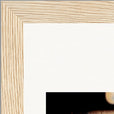 Have a Looksie Framed print 13x18 cm / 5x7″ Wood frame corner detail