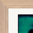 Dancing Cowboy Framed print 13x18 cm / 5x7″ Wood frame corner detail