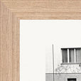 The Urban Matrix Framed print 13x18 cm / 5x7″ Wood frame corner detail