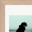 Misty Mind Framed print 13x18 cm / 5x7″ Wood frame corner detail