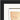 Kiss My Ass Framed print 15x20 cm / 6x8″ Black frame corner detail