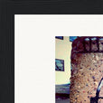 Wash It Framed print 15x20 cm / 6x8″ Black frame corner detail