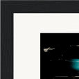 Vibe of Life Framed print 15x20 cm / 6x8″ Black frame corner detail