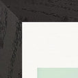 Lacey Leg Framed print 15x20 cm / 6x8″ Black frame corner detail