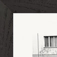The Urban Matrix Framed print 15x20 cm / 6x8″ Black frame corner detail