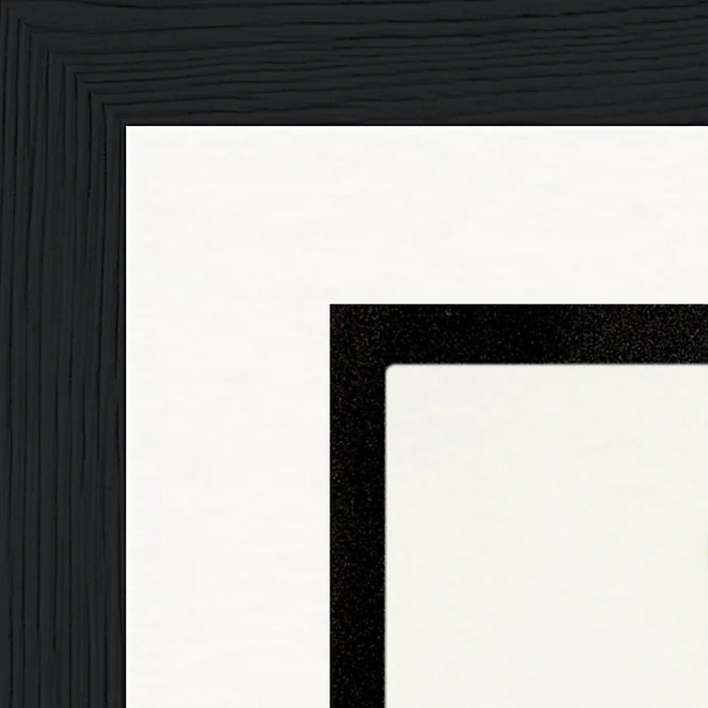 Little Secret Framed print 15x20 cm / 6x8″ Black frame corner detail