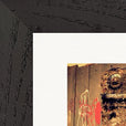Blast Off Framed print 15x20 cm / 6x8″ Black frame corner detail
