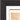 Kiss My Ass Framed print 15x20 cm / 6x8″ Black frame corner detail