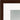 Everyday Hero Framed print 15x20 cm / 6x8″ Dark wood frame corner detail