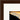 Cosmic Reflections Framed print 15x20 cm / 6x8″ Dark wood frame corner detail