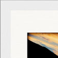 Cosmic Reflections Framed print 15x20 cm / 6x8″ White frame corner detail