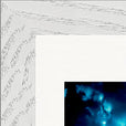 Bubbles and Sky Sticks Framed print 15x20 cm / 6x8″ White frame corner detail