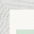 Lacey Leg Framed print 15x20 cm / 6x8″ White frame corner detail