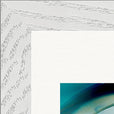 Around and Around Framed print 15x20 cm / 6x8″ White frame corner detail
