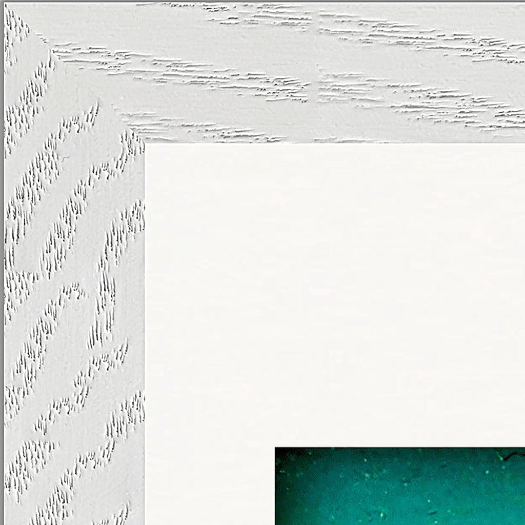 Underwater Flight Framed print 15x20 cm / 6x8″ White frame corner detail