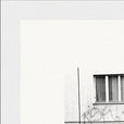 The Urban Matrix Framed print 15x20 cm / 6x8″ White frame corner detail