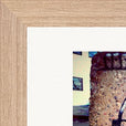 Wash It Framed print 15x20 cm / 6x8″ Wood frame corner detail