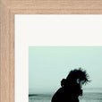Misty Mind Framed print 15x20 cm / 6x8″ Wood frame corner detail