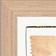 Kiss My Ass Framed print 15x20 cm / 6x8″ Wood frame corner detail