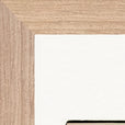 Hat On Framed print 15x20 cm / 6x8″ Wood frame corner detail