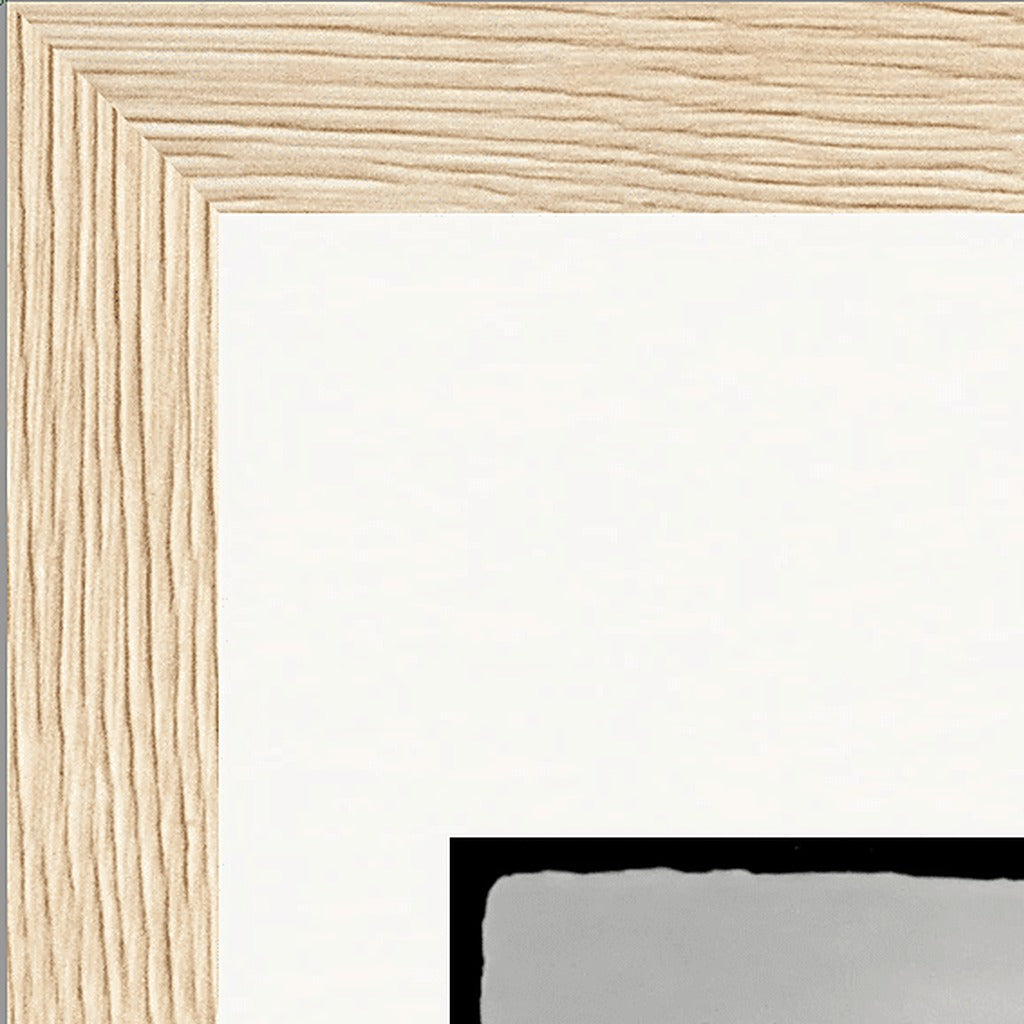 Circle of Life Framed print 15x20 cm / 6x8″ Wood frame corner detail