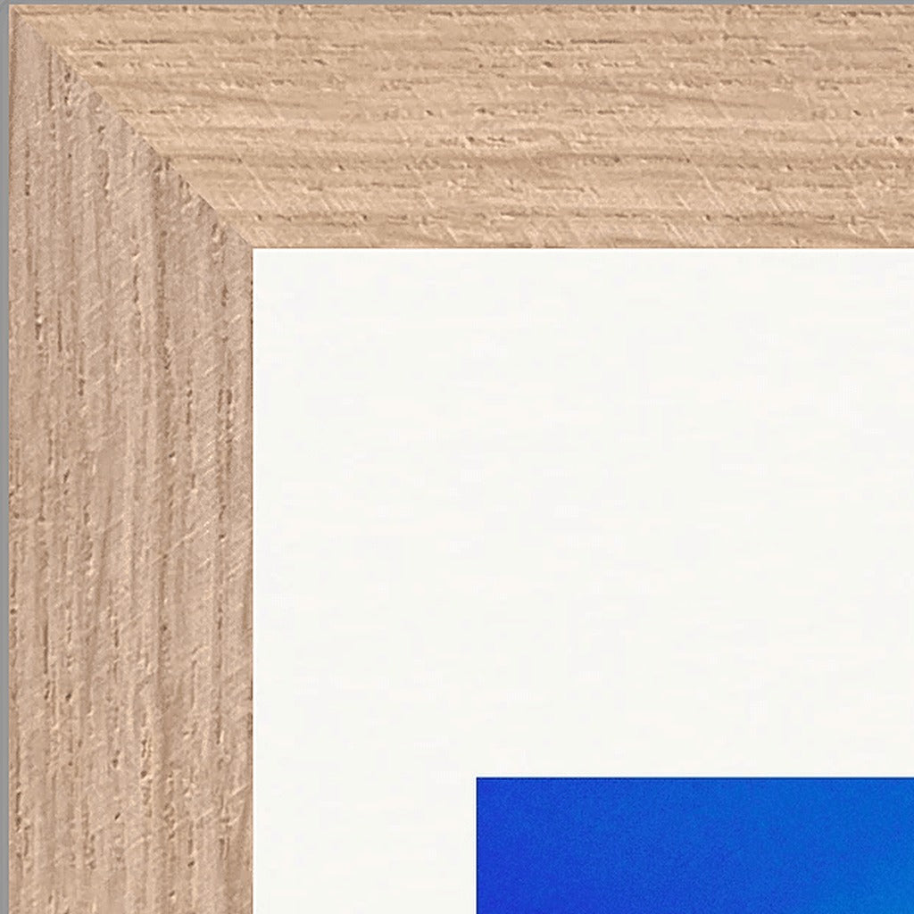 Nocturne Velvet Framed print 15x20 cm / 6x8″ Wood frame corner detail