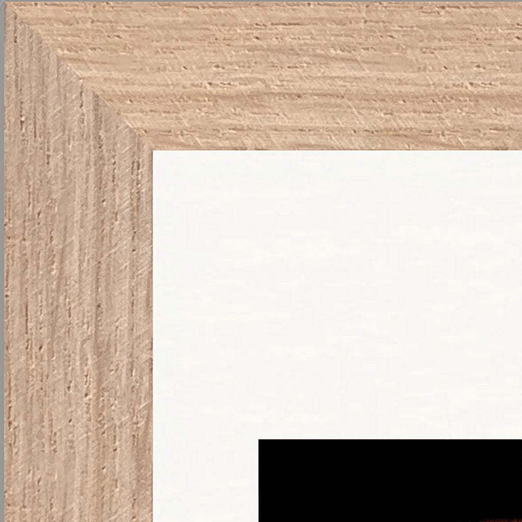 Have a Looksie Framed print 15x20 cm / 6x8″ Wood frame corner detail