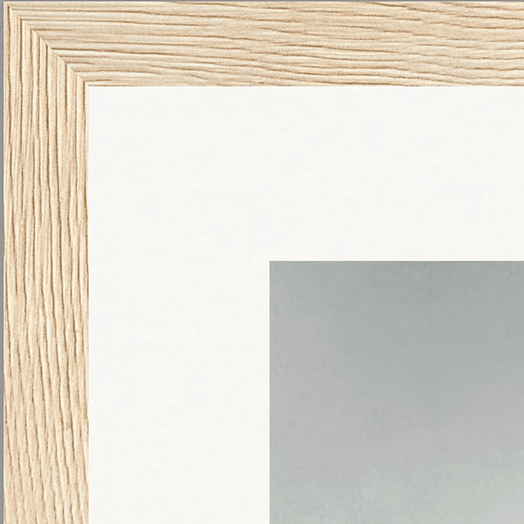 Everyday Hero Framed print 15x20 cm / 6x8″ Wood frame corner detail