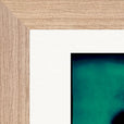 Dancing Cowboy Framed print 15x20 cm / 6x8″ Wood frame corner detail
