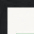 Lacey Leg Framed print 20x25 cm / 8x10″ Black frame corner detail