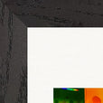 In the Eye Framed print 20x25 cm / 8x10″ Black frame corner detail