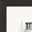 The Urban Matrix Framed print 20x25 cm / 8x10″ Black frame corner detail