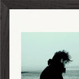 Misty Mind Framed print 20x25 cm / 8x10″ Black frame corner detail