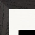 Face It Framed print 20x25 cm / 8x10″ Black frame corner detail
