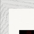Chromatic Kiss Framed print 20x25 cm / 8x10″ White frame corner detail
